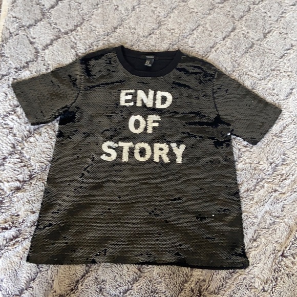 Black Sequence Shirt - Picture 1 of 1